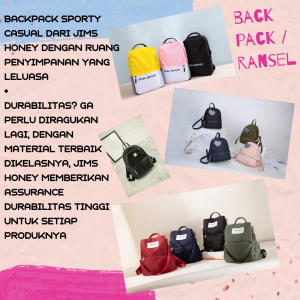 back pack / ransel