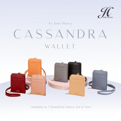 Cassandra wallet (lanyrad,ada tali kalung)